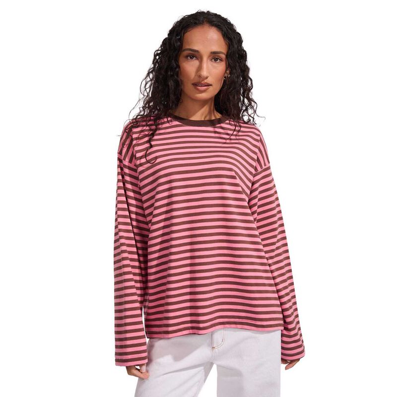 Thrills Muse Long Sleeve Oversize Tee image number 0